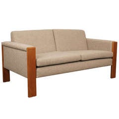 Mid Century Modern Danish 2 Seater Sofa