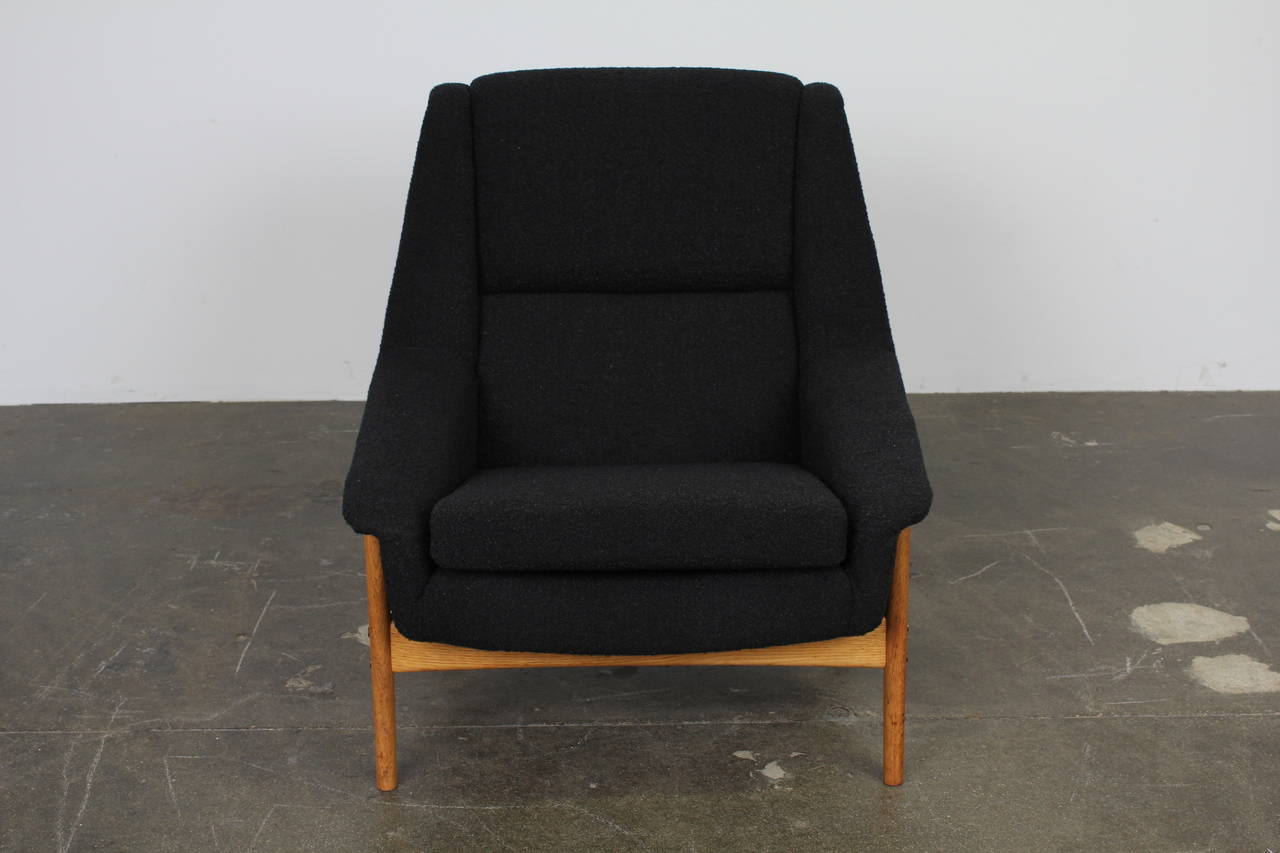 Folke Ohlsson for DUX Tall Back Lounge Chair 3