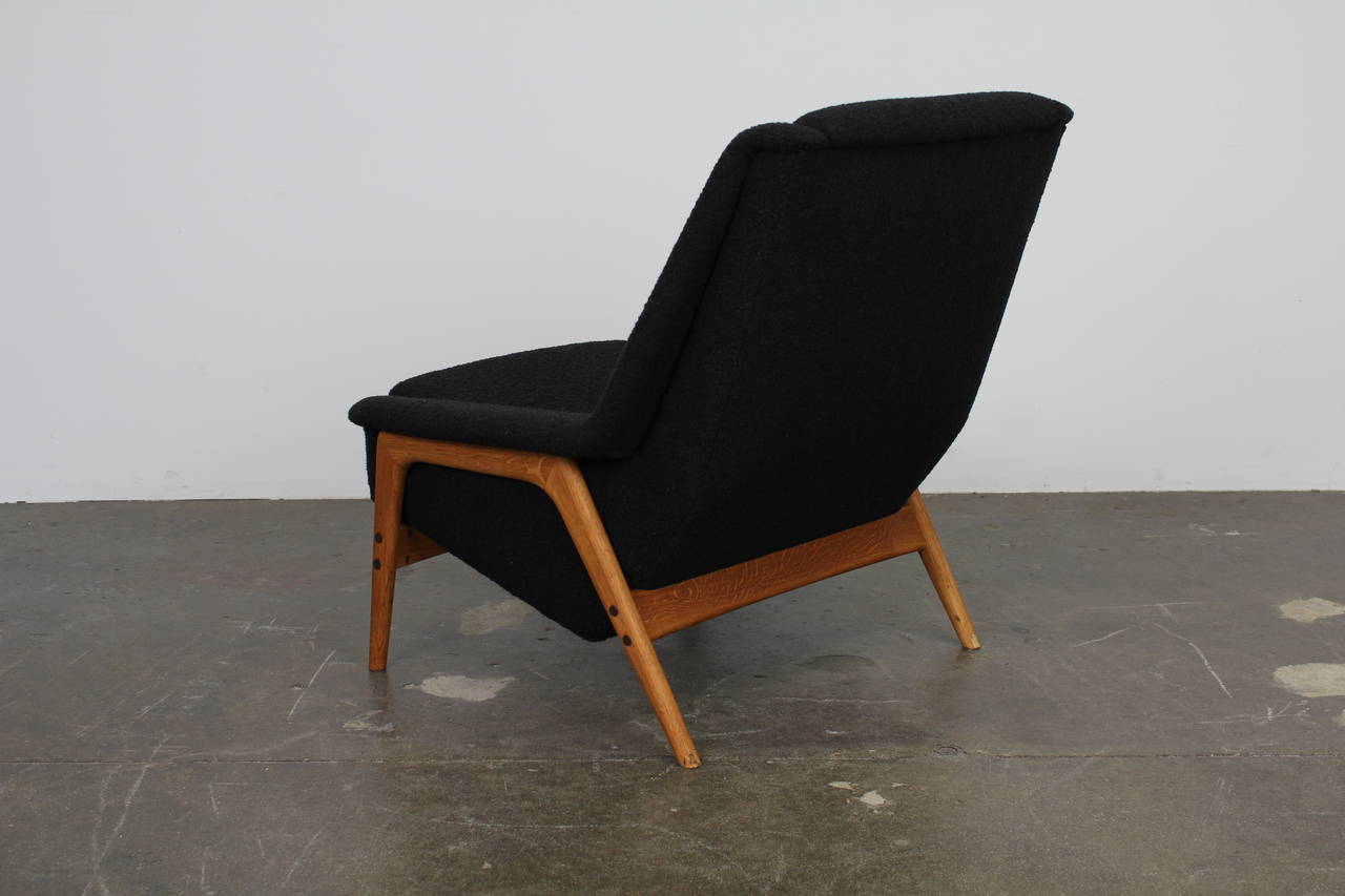 Mid-20th Century Folke Ohlsson for DUX Tall Back Lounge Chair