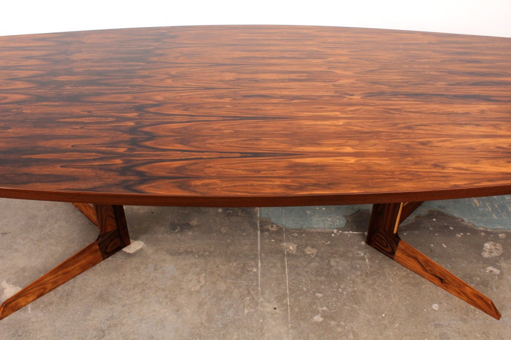 Contemporary Rosewood Dining Table