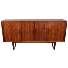 Danish Mid Century Modern Rosewood Credenza