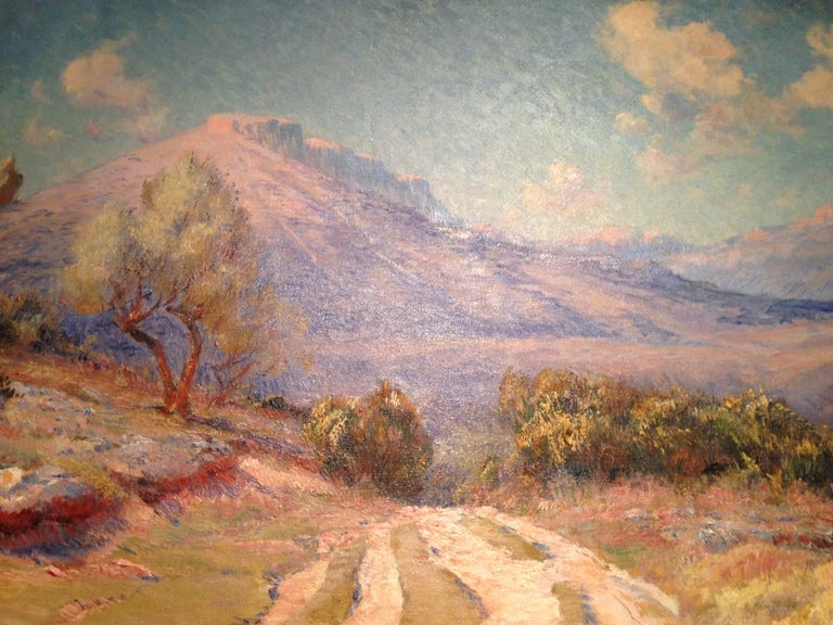 View of the Sainte Victoire Aix en Provence