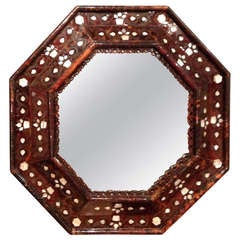 Extremely Rare 17th C. Spanish Colonial Mirror