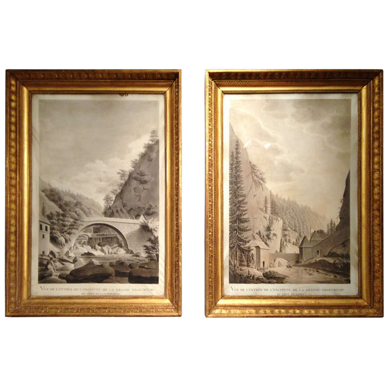 Empire French Fine Pair of Pencil , Original Frames For Sale