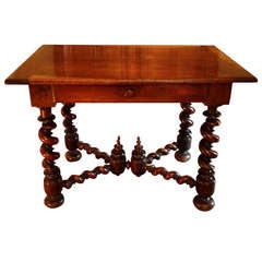 17 th Louis XIII walnut table