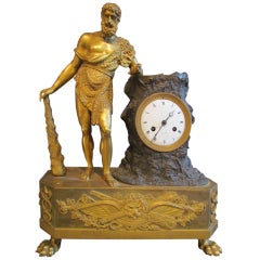 Vintage Empire Clock "Hercule"
