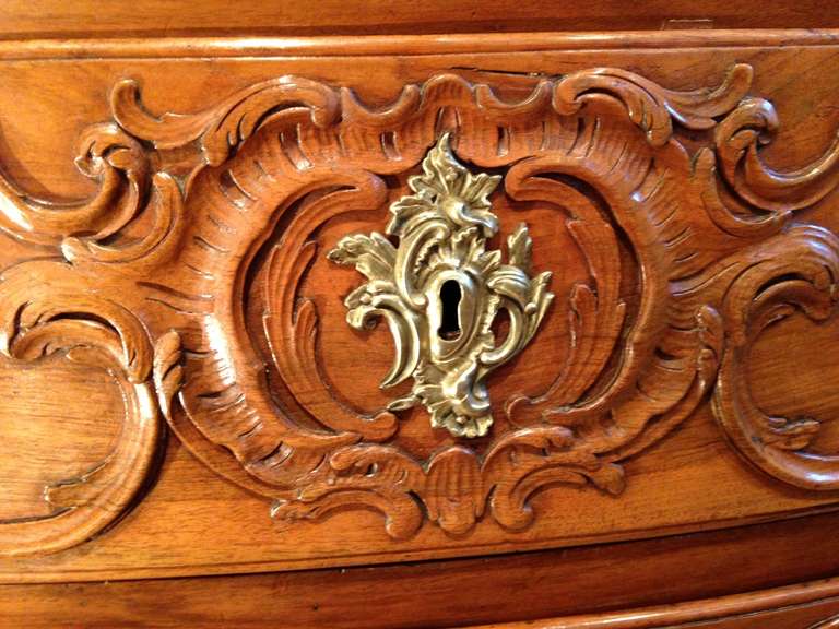 Walnut 18th French Provence Commode