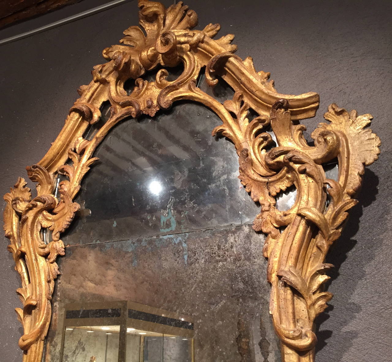 18th Century Fine Italian Mirror