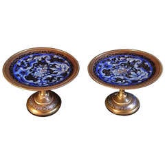 19th Century French Fine Pair of Cups