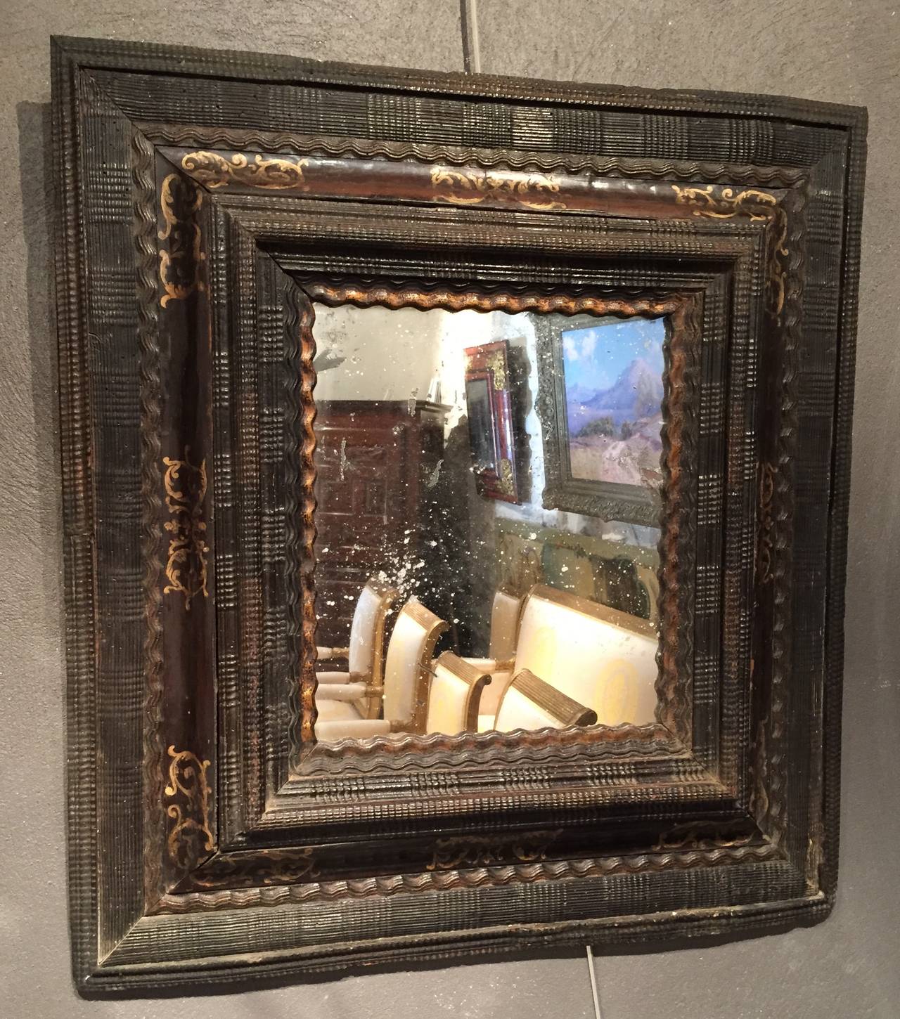 Rare 17th Century Venice Mirror