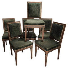 Rare 18th Century French Chairs, David-Weill Hold Collection