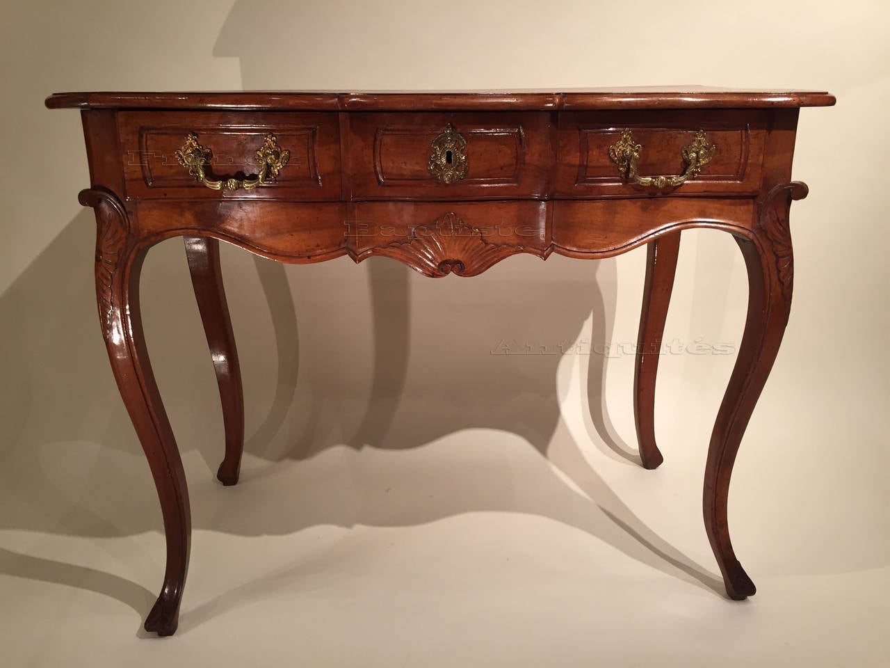 Table Console Walnut, Provence Louis XV Period Circa 1750