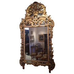 Antique French Louis XV mirror