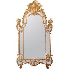 Antique 18th c. French Régence Mirror
