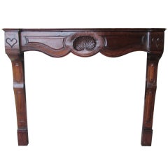French fine fire mantle