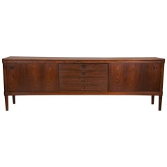 Vintage Brazilian Rosewood Credenza Designed by  The Brahmin Company 1960's Denmark