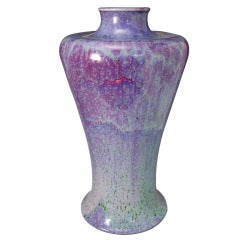 High Fired Ruskin Pottery Vase From the Albert Wade Collection