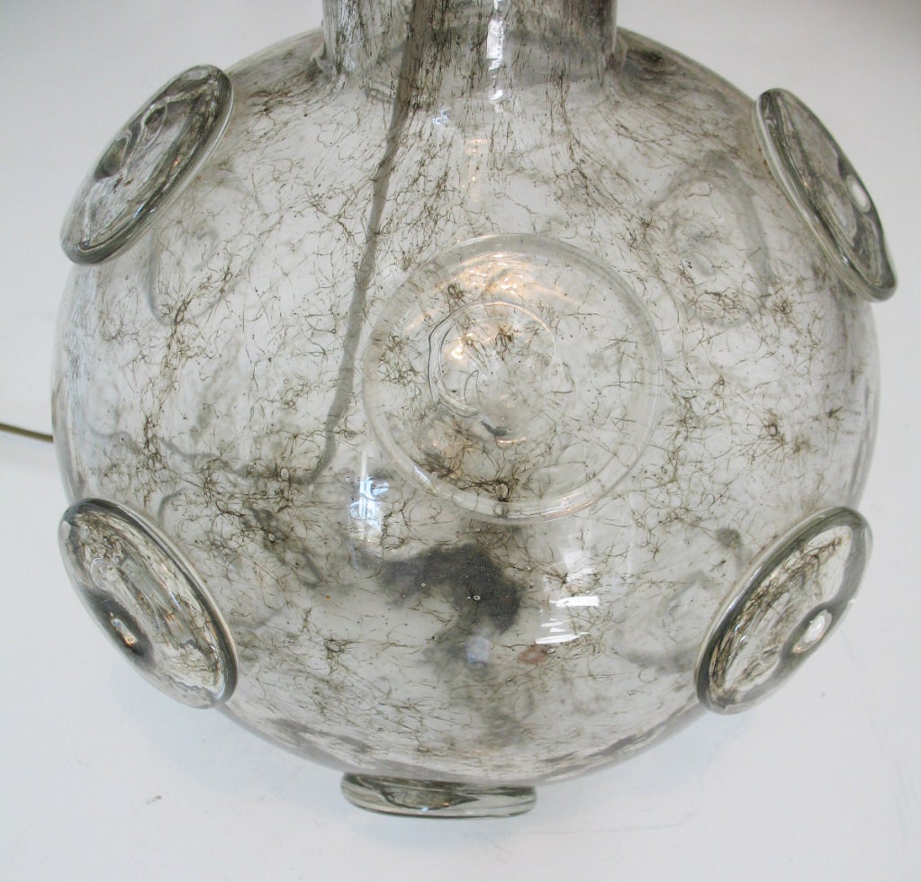 Mid-20th Century Ercole Barovier Crepuscolo Lamp Base For Sale