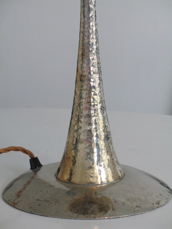 Wiener Werkstatte Style Table Lamp After Josef Hoffmann