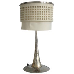 Wiener Werkstatte Style Table Lamp After Josef Hoffmann