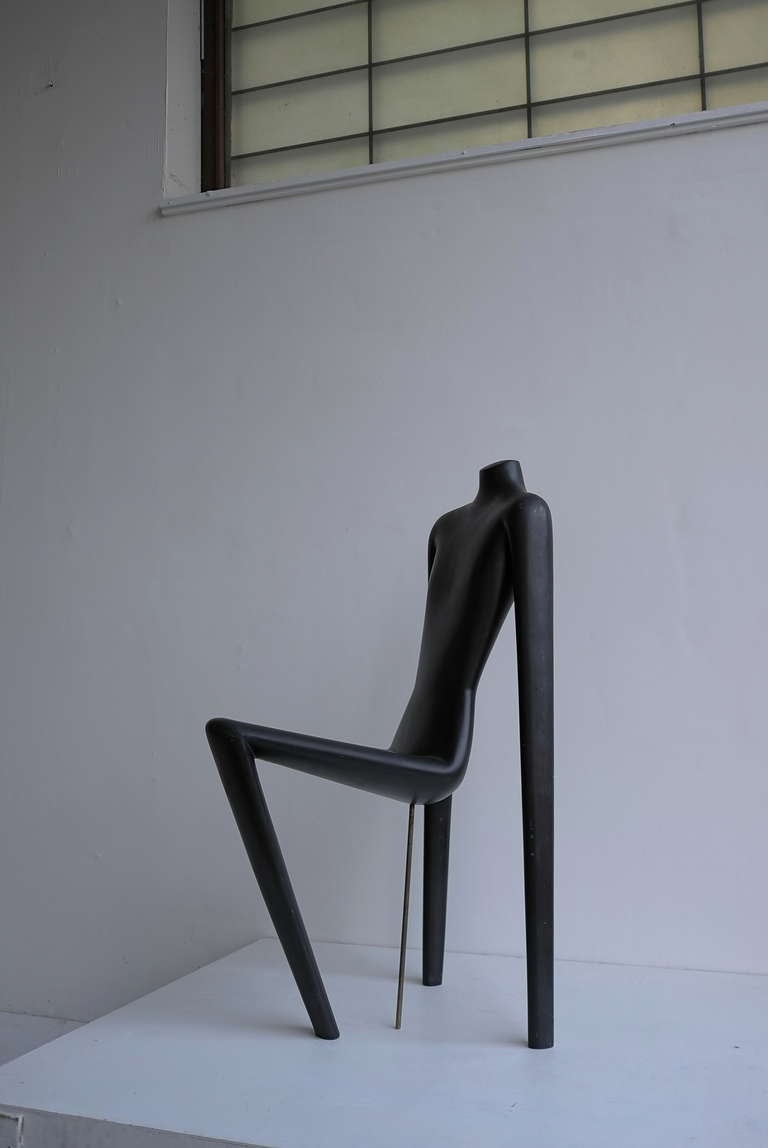 Late 20th Century Unique Mannequin Chair,  Switzerland 1970's