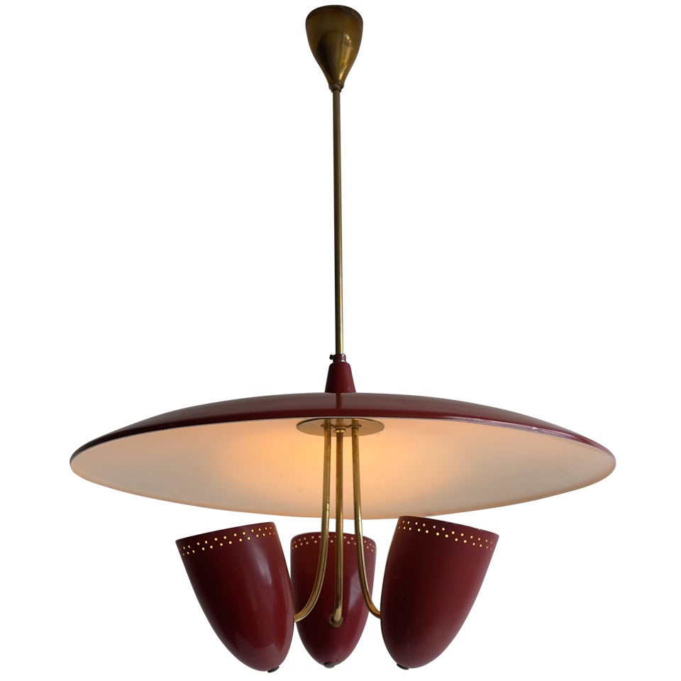 Italian 1950s Pendant Lamp
