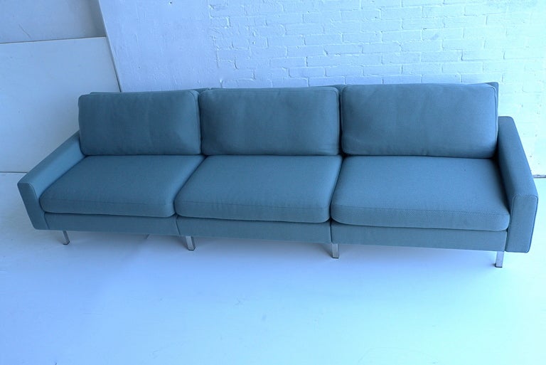 Large Cor Conseta Modular sofa designed by Friedriech Wilhelm Moller in 1963.  The sofa exists out of three elements, It is also possible to change the sofa into a two seater