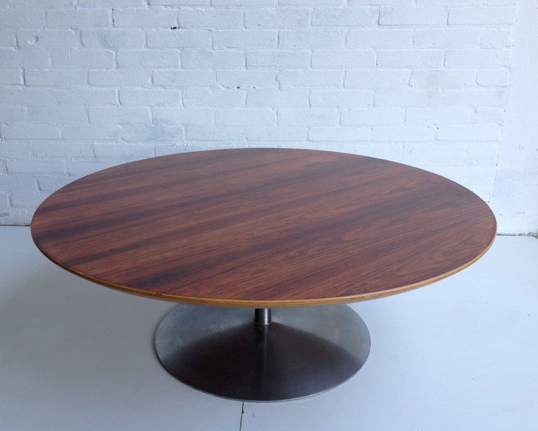 Early Pierre Paulin Artifort Rosewood Coffee Table In Good Condition In Den Haag, NL