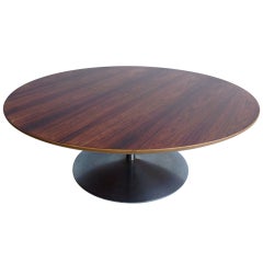 Early Pierre Paulin Artifort Rosewood Coffee Table