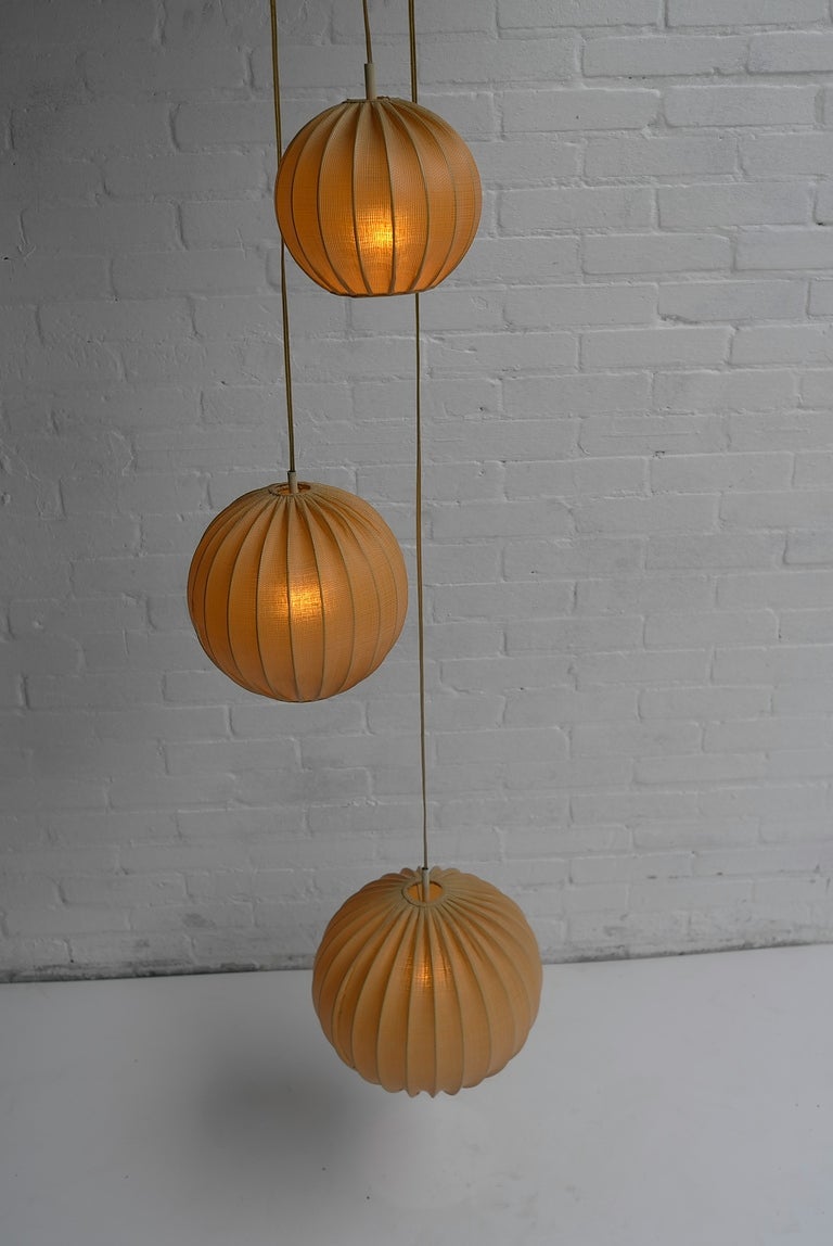 Cocoon Balls Pendant Lamp 1950's 2