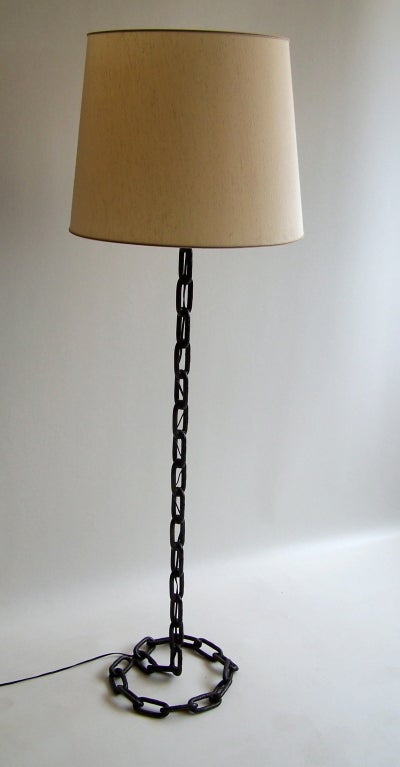 Large Chain Floor Lamp in the Style of Franz West 6