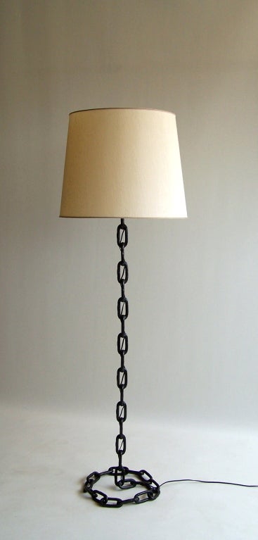 Large Chain Floor Lamp in the Style of Franz West 3