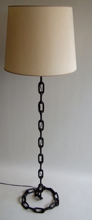 Large Chain Floor Lamp in the Style of Franz West 4