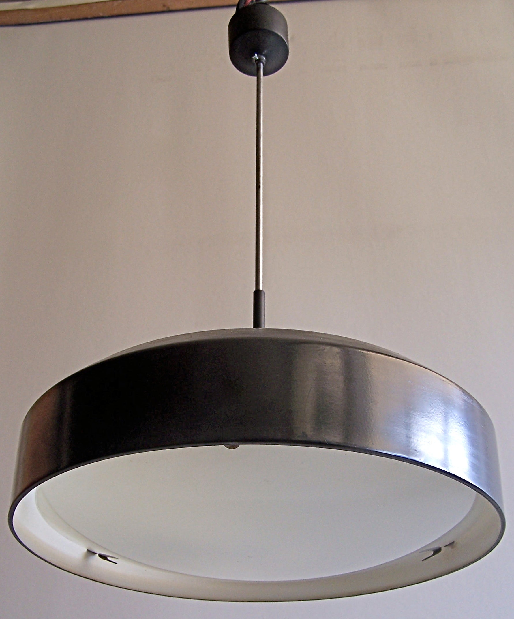 Italian Ceiling Light Fixture Attributed to Stilnovo at 1stDibs