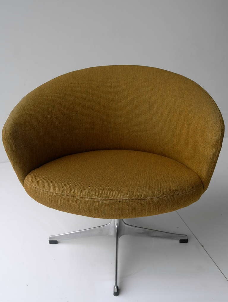 Danish Yngve Ekstrom Rondino armchair 1950's