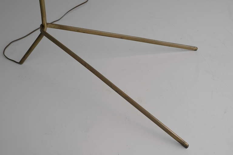Mid-20th Century JT Kalmar Adjustable Floor Lamp, Austria, 1950s