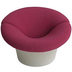 Rare Pierre Paulin 315 Kiss Armchair, Voulu Comme un Baiser