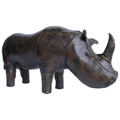 Leather Rhino by Dimitri Omersa for Abercrombie & Fitch
