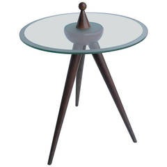 Italian Three Leg Table in Style of Pietro Chiesa