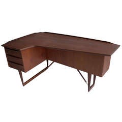 Retro Peter Løvig Nielsen teak Desk