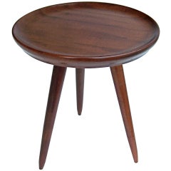 Elegant Small Tripod Side Table