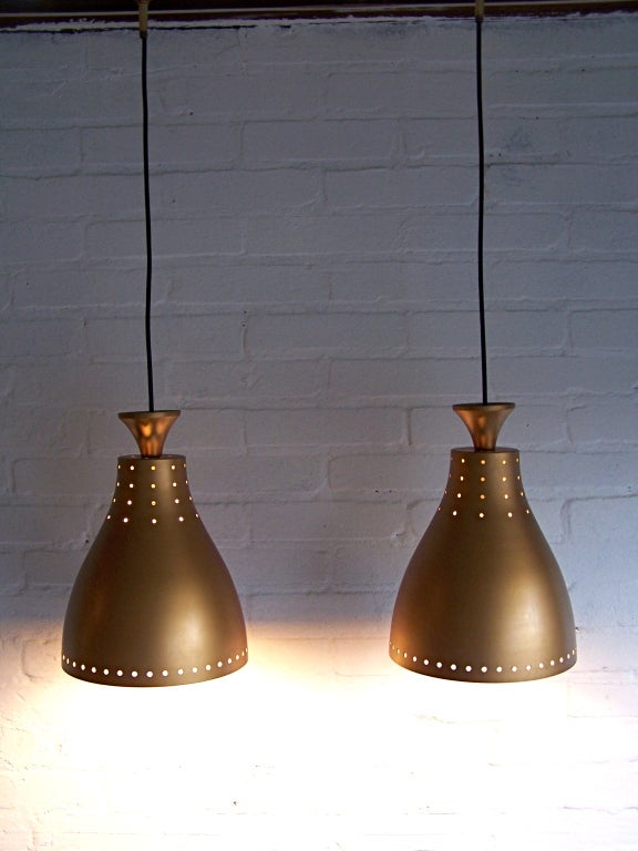 Two 1950's Danish pendant lights 7