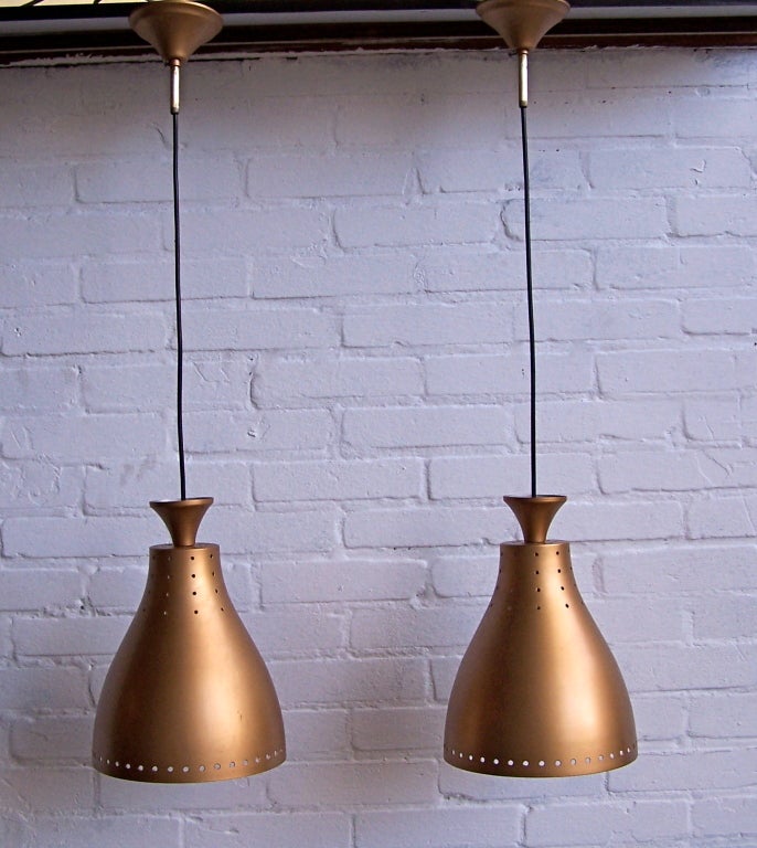 Two 1950's Danish pendant lights 2