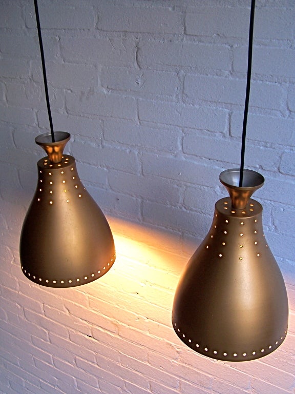 Two 1950's Danish pendant lights 4