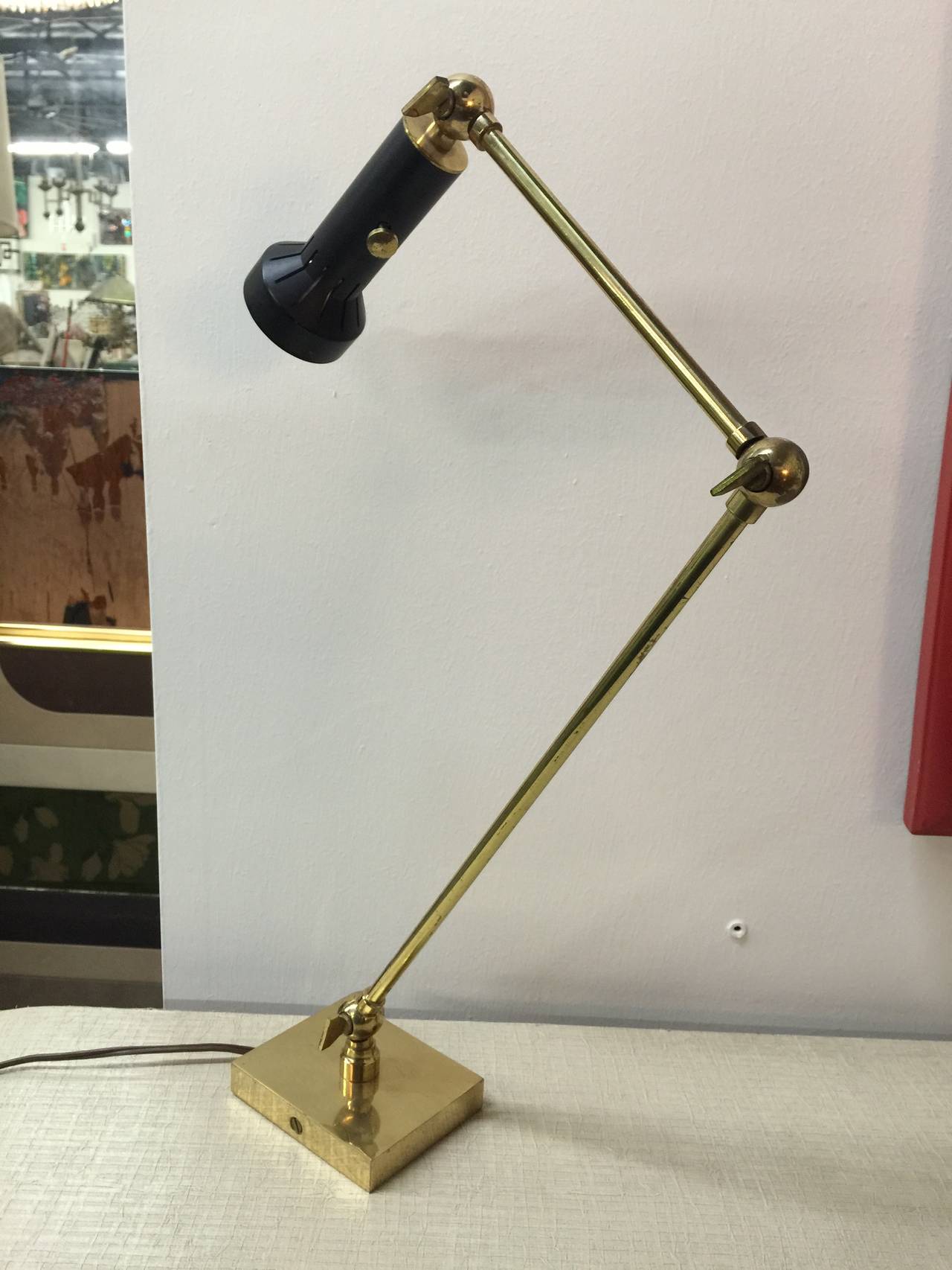 20th Century Single Arredoluce Lamp by Angelo Lelli