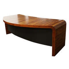 Vladimir Kagan Crescent Waterfall Desk