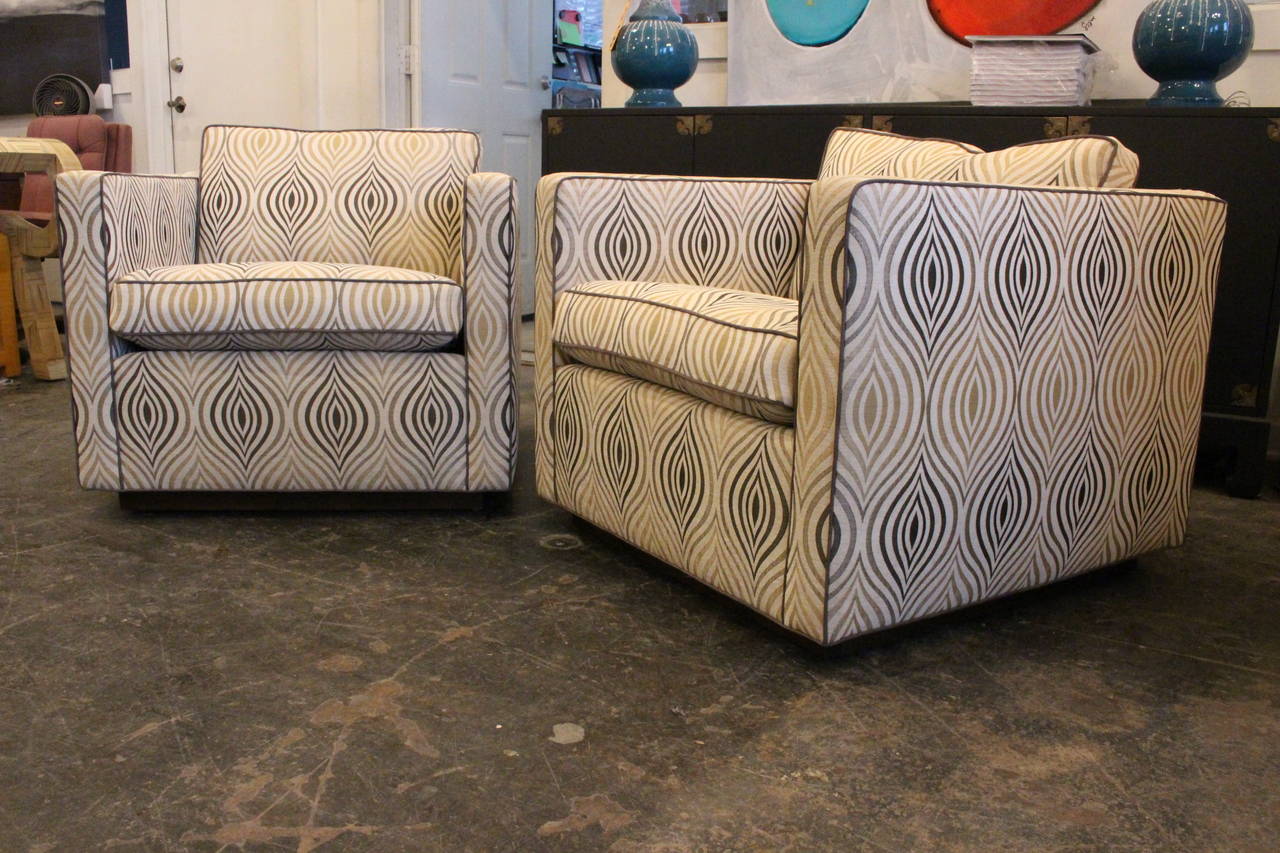 Pair of Cube Chairs