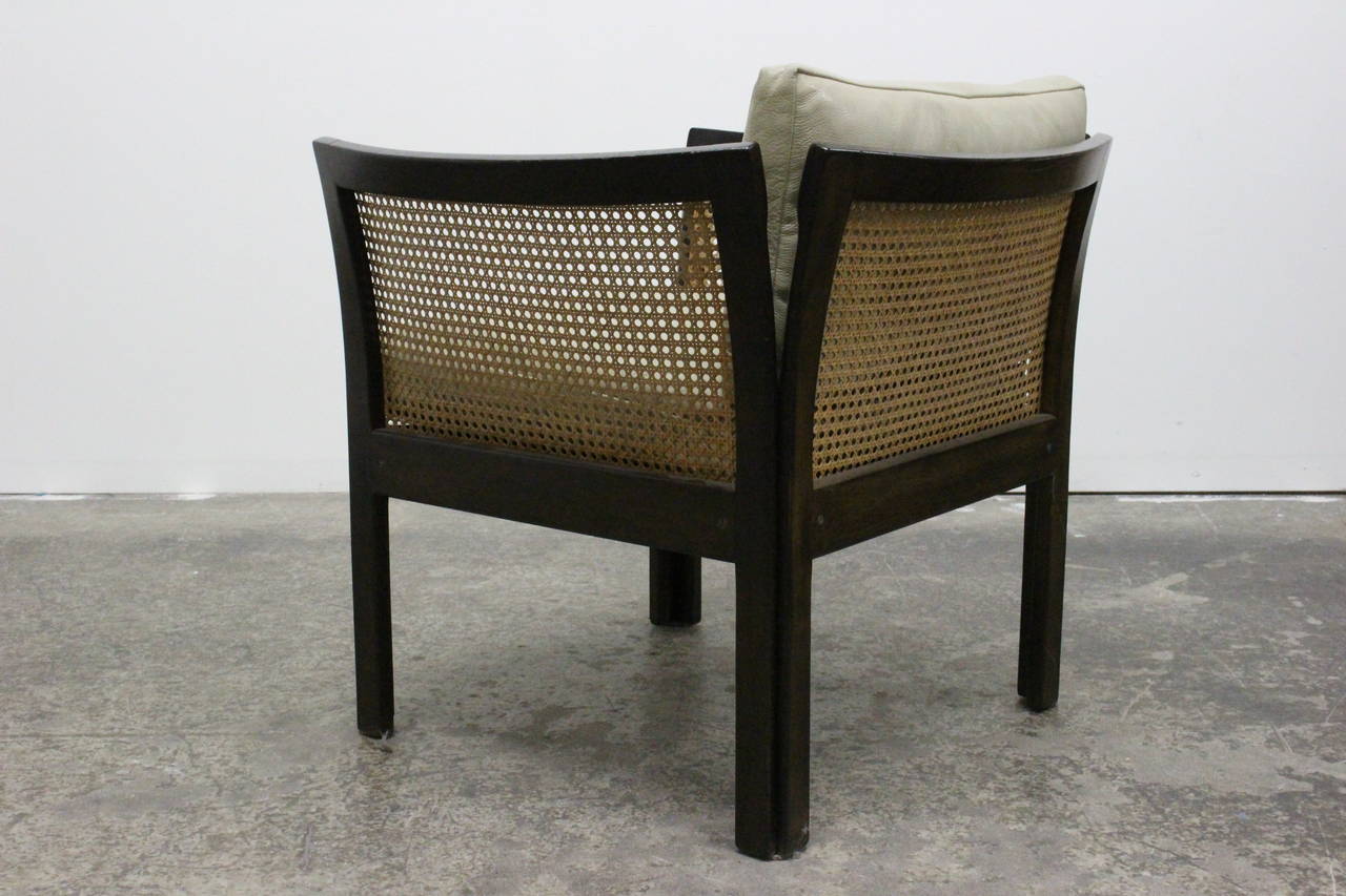 Danish Pair of Illum Wikkelso Lounge Chairs