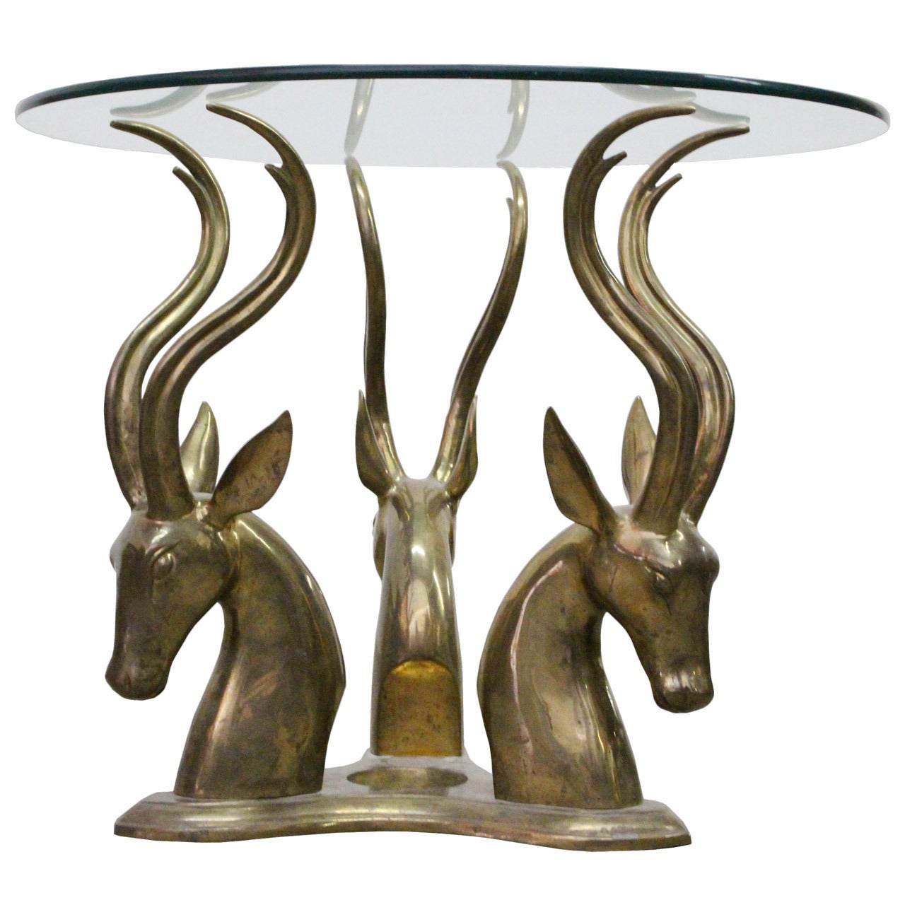 Brass Gazzelle Coffee Table