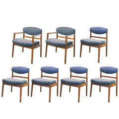 Set of Seven Herman Miller Chairs designed by George Nelson